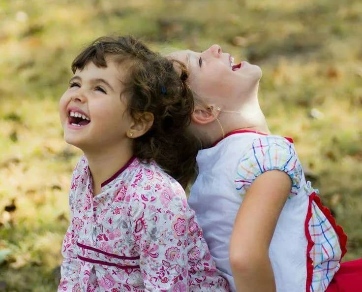 Children laughing together