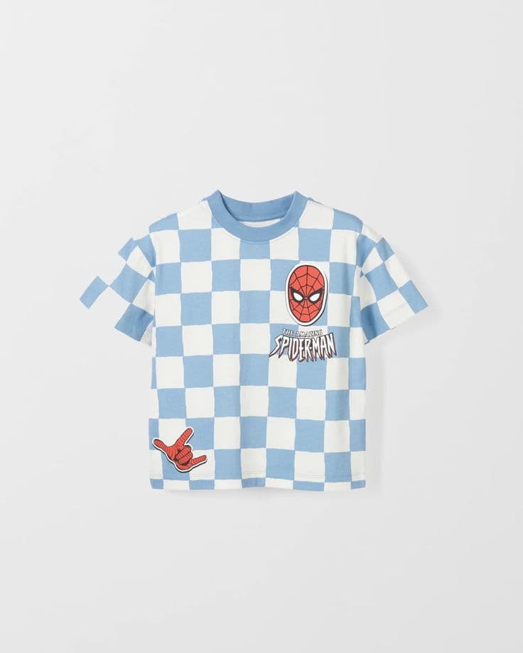Superhero Print Tee