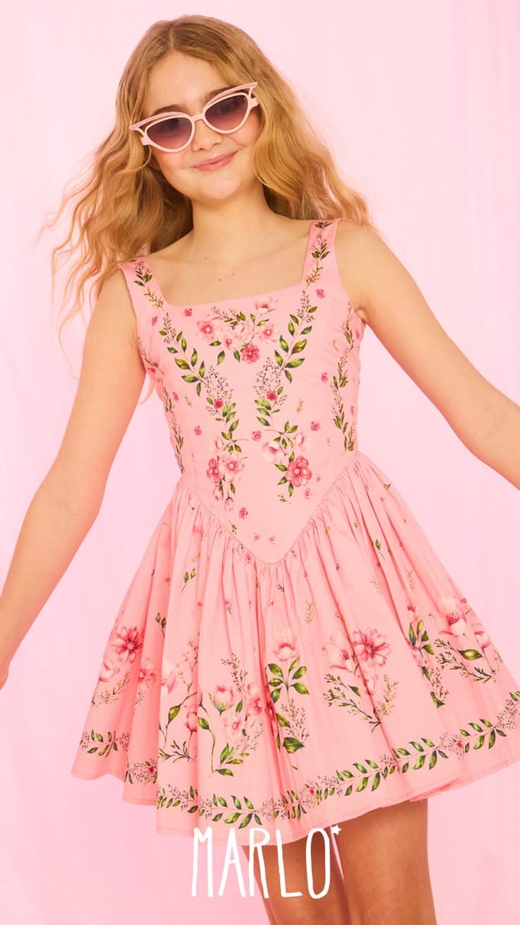 Clearance Floral Dress
