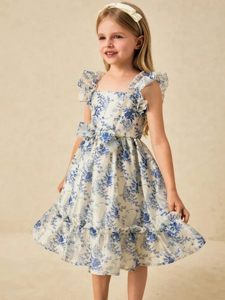 Floral Party Dress